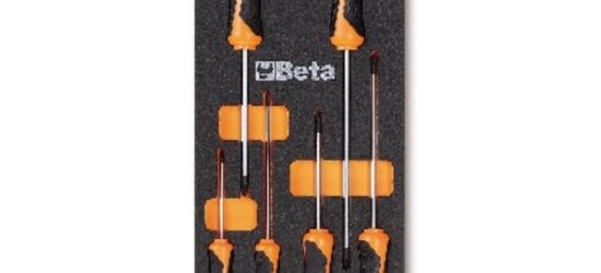 Surtido 6 herramientas BETA con bandeja termoformada (M202)